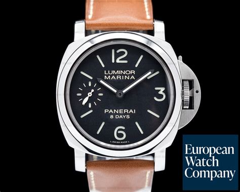 panerai luminor marina acciaio watch - pam00510|Panerai Luminor 8 days.